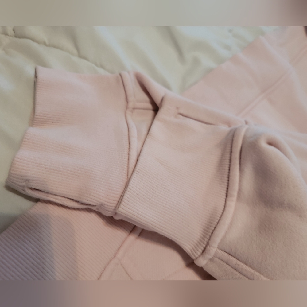 Lululemon Scuba Oversized Half-Zip Hoodie Strawberry Milkshake Sz XL/XXL - Picture 15 of 16